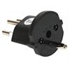 Geräte Stecker Adapter T12 CH-D Schweiz - Deutschland 3-polig 250V 10A max.