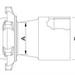 Gewindestutzen Kugel Ø 70mm mit 2 1/2" Innengewinde verzinkt - Kugelkupplung-System - 050 | Bild 2