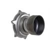 Gewindestutzen Kugel Ø 70mm mit 2 1/2" Innengewinde verzinkt - Kugelkupplung-System - 050