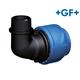 +GF+ iJoint Uebergangswinkel mit AG Ø 63mm x 5/4" aus PP ND 16 D NBR