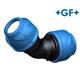 +GF+ iJoint Winkel 45° egal Ø 50 x 50mm aus PP ND 16 D NBR