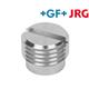 +GF+ JRG Entlüftungsschraube zu Abpresszapfen Stahl 1/4"