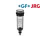 +GF+ JRG Filterbecher Kunststoff PN16, passend zu 1350-1363, 1830-1846