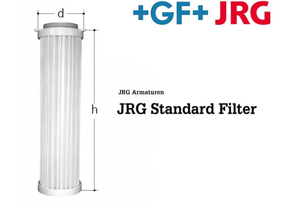 +GF+ JRG Filtereinsatz 100 µm Standard Monofil-Gewebe Höhe 250 mm Ø 70 mm