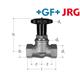 +GF+ JRG LegioStop Geradsitzventil PN 16 totraumfrei IG 2" DN50