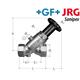 +GF+ JRG LegioStop Schrägsitzventil PN 16 IG 3/4" DN20 mit Entleerstopfen 3/4"