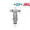 +GF+ JRG Oberteil Rotguss zu Auslaufventil 1/2" mit Handrad 15 mm verchromt