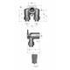 +GF+ JRG Sanipax Armaturenanschluss doppelt mit IG GN 1/2" d20 - d20