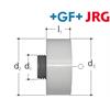 +GF+ JRG Sanipex Abpress- und Schutzstopfen Kunststoff für Dosen 1/2"