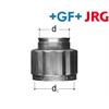 +GF+ JRG Sanipex Bördel-Verschraubunng Ø25 M34x2