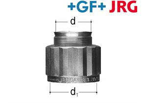 +GF+ JRG Sanipex Bördel-Verschraubunng Ø32 M42x2