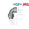 +GF+ JRG Sanipex Bogen 90° Rotguss d 20 mm IG 3/4" Brödelverschraubung