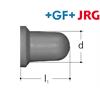 +GF+ JRG Sanipex Kappe aus Kunststoff PVDF Ø 20 mm für Bördelverschraubungen