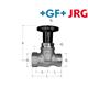 +GF+ JRG Sanipex LegioStopVerteiler Absperrventil IG 3/4" AG 1" Rotguss