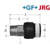 +GF+ JRG Sanipex MT Übergang Rotguss mit AG 3/4" x Ø 26 mm