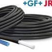 +GF+ JRG Sanipex Rohr in Rohr in Ringen PE-Xc d 12 mm blau mit Schutzrohr | Bild 2