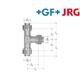 +GF+ JRG Sanipex T-Stück egal Rotguss d 20 mm Bördelverschraubung
