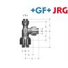+GF+ JRG Sanipex T-Stück reduziert Rotguss d 20-16-20 mm Bördelverschraubung
