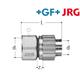 +GF+ JRG Sanipex Übergang Rotguss d 16 mm / IG d1 3/4" Bördel-Verschraubung