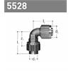 +GF+ JRG Sanipex Übergangsbogen MF Rotguss d 12 mm 1/2"
