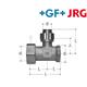 +GF+ JRG Sanipex Verteiler 1-fach Rotguss AG 1" auf Ø20 mm