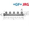 +GF+ JRG Sanipex Verteiler 5-fach Rotguss AG 1" auf Ø16 mm