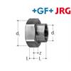 +GF+ JRG Verschraubung aus Rotguss mit IG und Dichtung 3/4 20 G 1 1/2