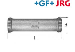 +GF+ JRG Zwischenstück Rotguss AG/AG G 1" DN 20 mm Länge 110 mm