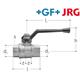 +GF+ Kugelhahn Messing IG 3/8" für Wasser, Druckluft, Öl, Benzin