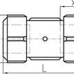 +GF+ Primofit Kupplung kurz Egal Stahlrohr 1 1/2" auf PE Ø 50x4.6mm L 103mm m. Stützhülse | Bild 2