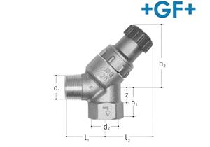 +GF+ Sicherheitsventil JRGARANT 1" DN25 1-10 bar mit Werkseinstellung 6 bar