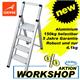 GIERRE Stufenstehleiter Mini Slimstep 3 Stufen - EHD