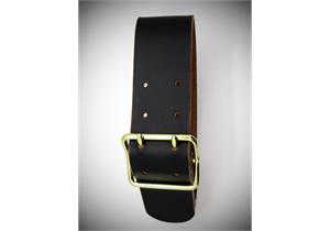 Glockenriemen Oro 14x112cm Leder schwarz - EMME