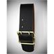 Glockenriemen Oro 15x112cm Leder schwarz - EMME
