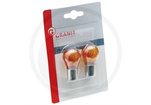 Glühlampe 12V PY21W, passend für Blinkrleuchten, orange