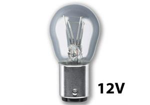 Glühlampen 12V 21/5W BAY15d (Rücklicht/Bremslicht) 1 Pack mit 10 Stück