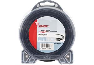 GRANIT Nylonfaden Pro Cut spiralförmig 2,4mm 15m