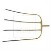Gras und Ladegabel - SAHLI, ovale 4 Zinken, B 320mm, Zinkenlänge 370mm, ohne Stiel