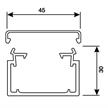 Hager Kabelkanal Tehalit PVC Lichtgrau RAL7035 30 x 45 mm Länge 2m | Bild 2