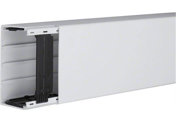 Hager Kabelkanal Tehalit PVC Lichtgrau RAL7035 40 x 90 mm Länge 2m - 447