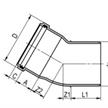 HDPE Bogen S12,5 30° Ø 160mm für Rohrlängen bis 10m | Bild 2