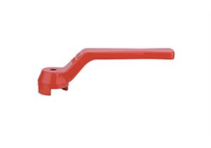 Hebel zu Kugelauslaufhahn Aluminium grün L = 80 mm für Kugelhahn 1/4" - 050