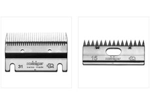 Heiniger Schermesser Set 31/15 - Standard Pferdemesser, Rinder, Kälber - 263