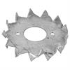 Holzverbinder Bulldog zweiseitig gezahnt verzinkt Ø 17 x 48mm