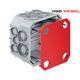 HSB-WEIBEL UP Abzweigdose GR2 155 011 376 Leer 115x115x75mm mit Nägel