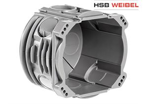 HSB-WEIBEL UP-Einlasskasten FH NIS I Ø71mm Snapfix kompatibel