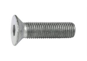 Inbus Senkschrauben mit Ganzgewinde verzinkt 10.9 M10 x16