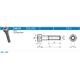 Inbus Zylinderschrauben mit Teilgewinde BN1420 dacromet 12,9 M6 x 50 - ENG