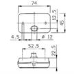 Jokon Positionsleuche PL 130 weiss 74 x 45 x 23 mm 13 5011 001 - 039 | Bild 2