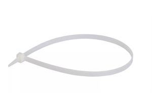 KABI STD 450 x 7.5 mm Kabelbinder, Beutel à 100 Stk mit neutraler Etikette natur